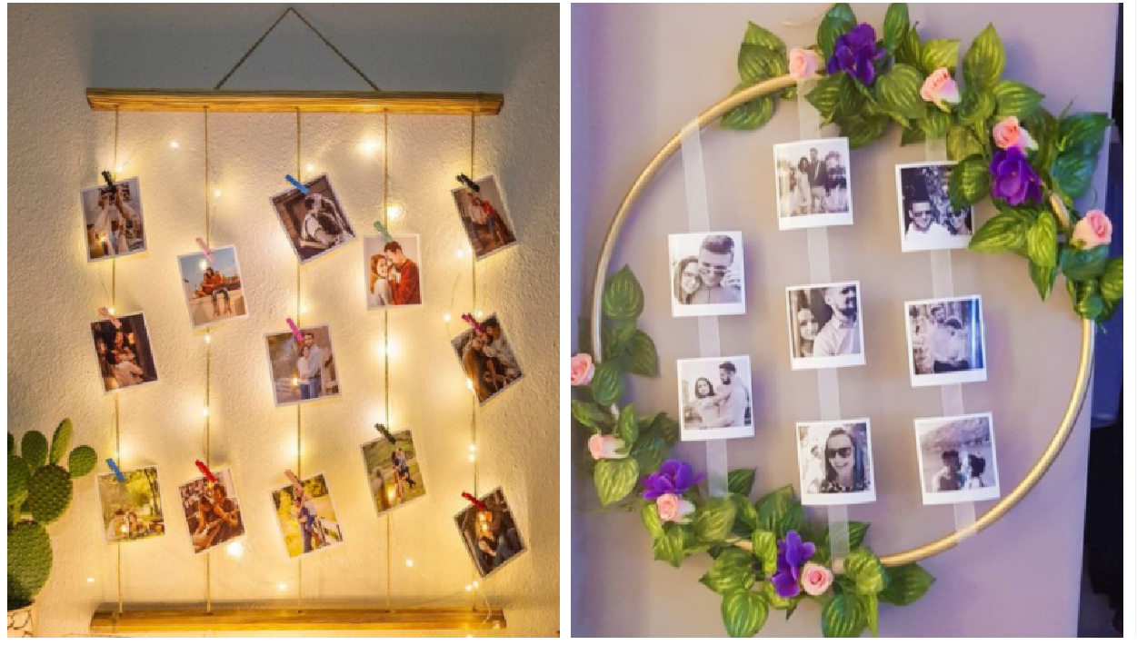 decoração com fotos