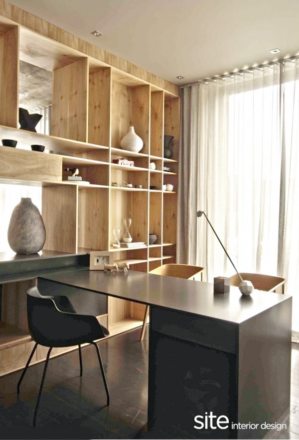 decoração de escritório pequeno