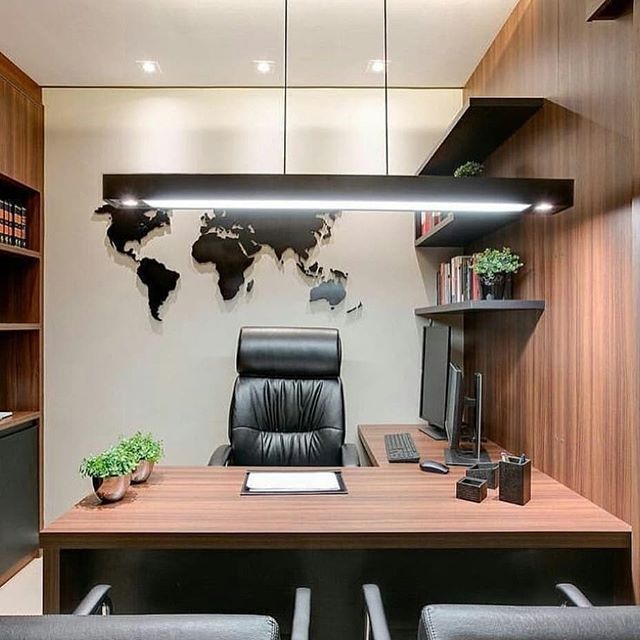 decoração de escritório pequeno