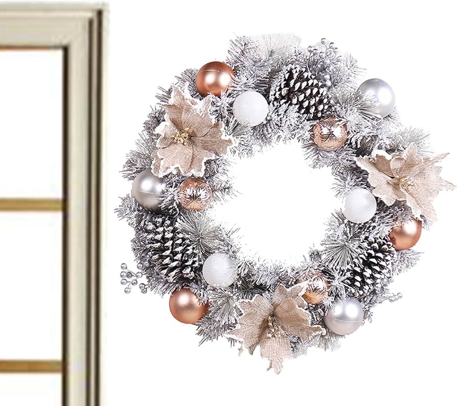 Decoração de Natal Branca e Dourada: Um Toque de Luxo