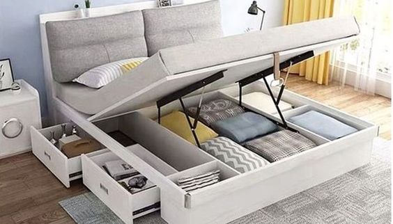 Cama Box Baú Bipartida: A Solução para Quartos Pequenos e Acessos Difíceis