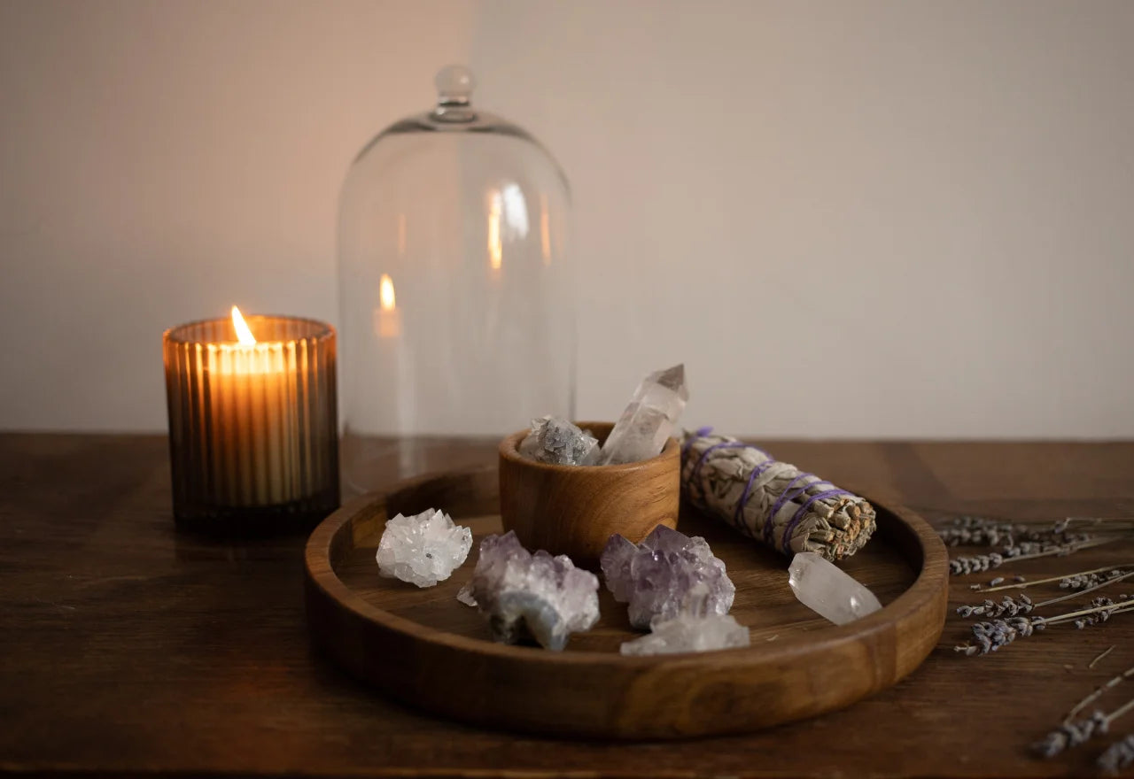 Como limpar e energizar seus cristais corretamente