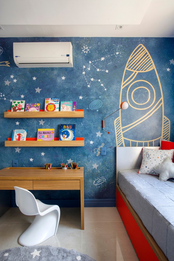 decoração de quarto com estrelas