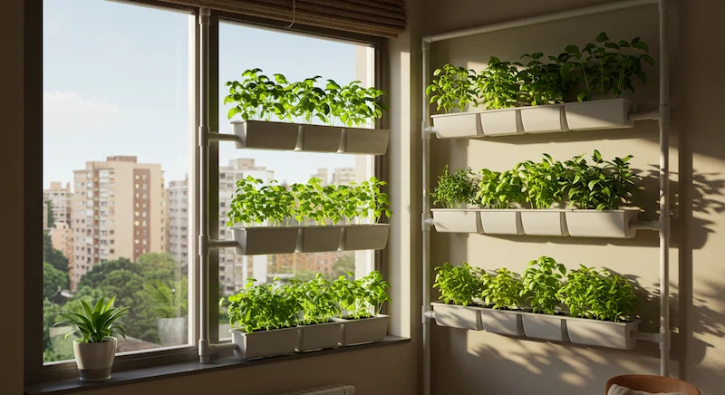 Drenagem e Adubação Essenciais para a Saúde da Sua Horta na Janela