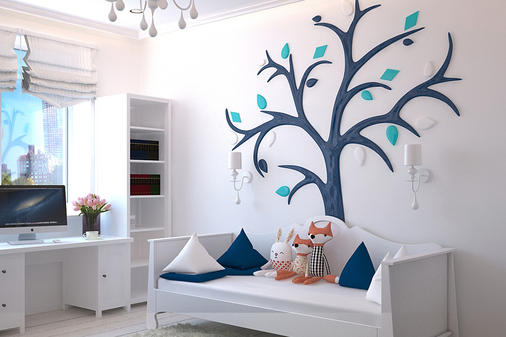 decoração de quarto com janelas de alumínio