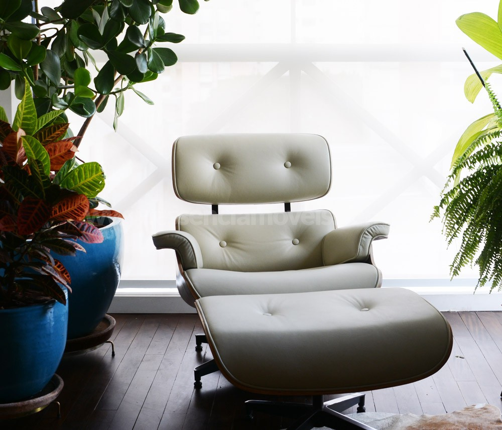 decoração de quarto com poltrona charles eames