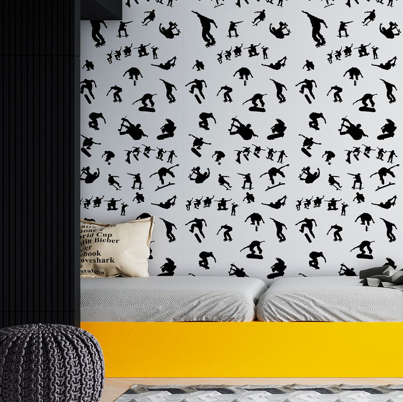 Inspiração: 10 Quartos Temáticos de Skatistas para Você Decorar o Seu