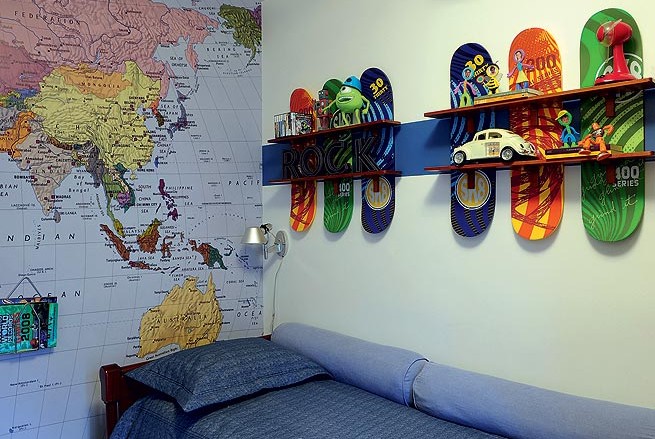 Além do Skate: Elementos Essenciais para um Quarto com Estilo Urbano