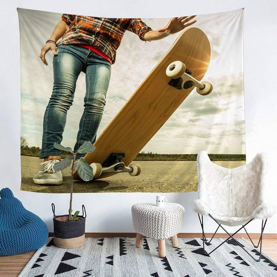 DIY: Crie uma Prateleira Suspensa com seu Skate Antigo em 5 Passos
