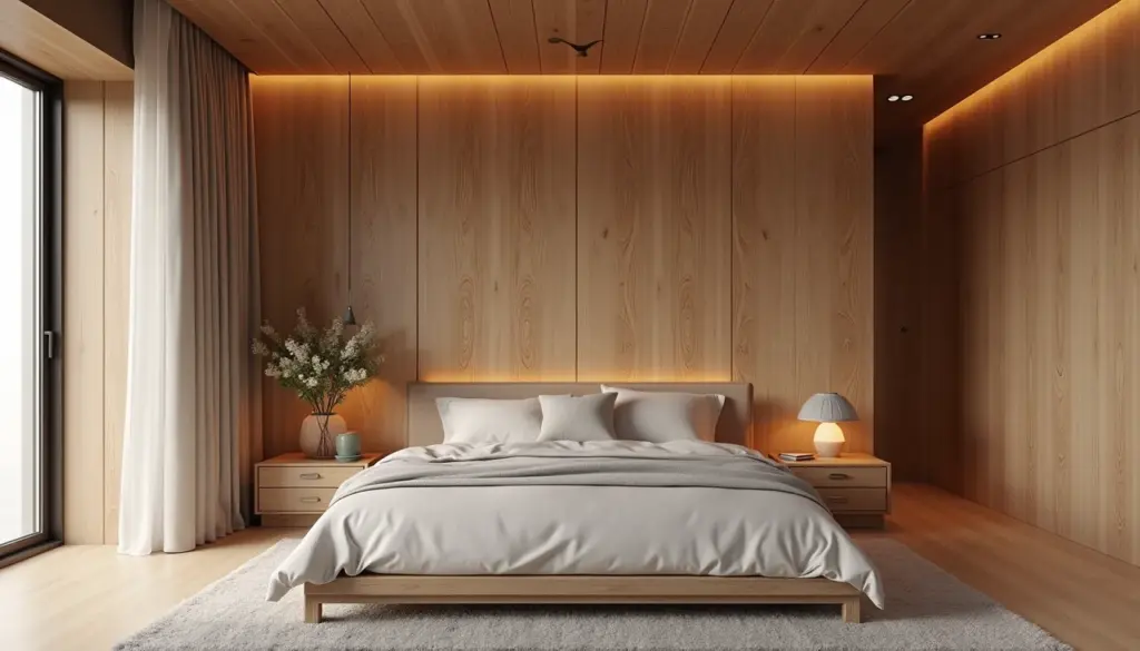 Teto de Madeira no Quarto: 5 Ideias Que Transformam Seu Espaço