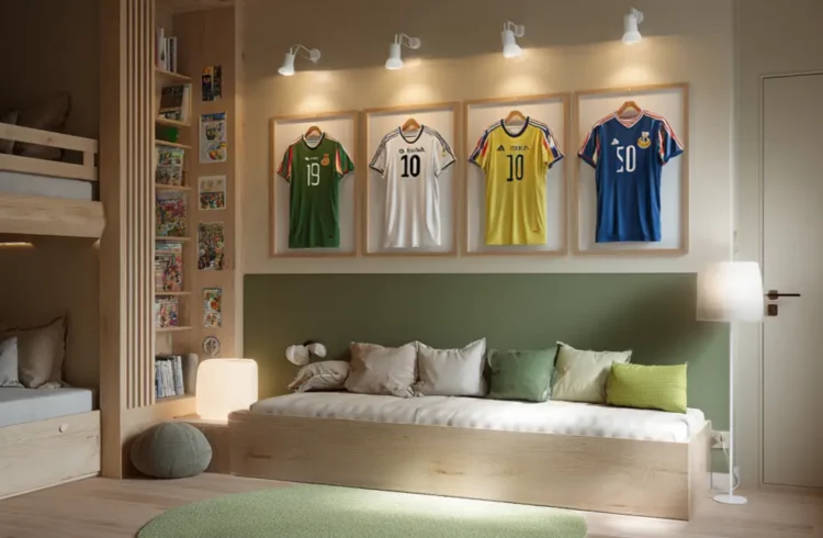 DIY: Crie seu Próprio Quarto de Futebol com Baixo Custo