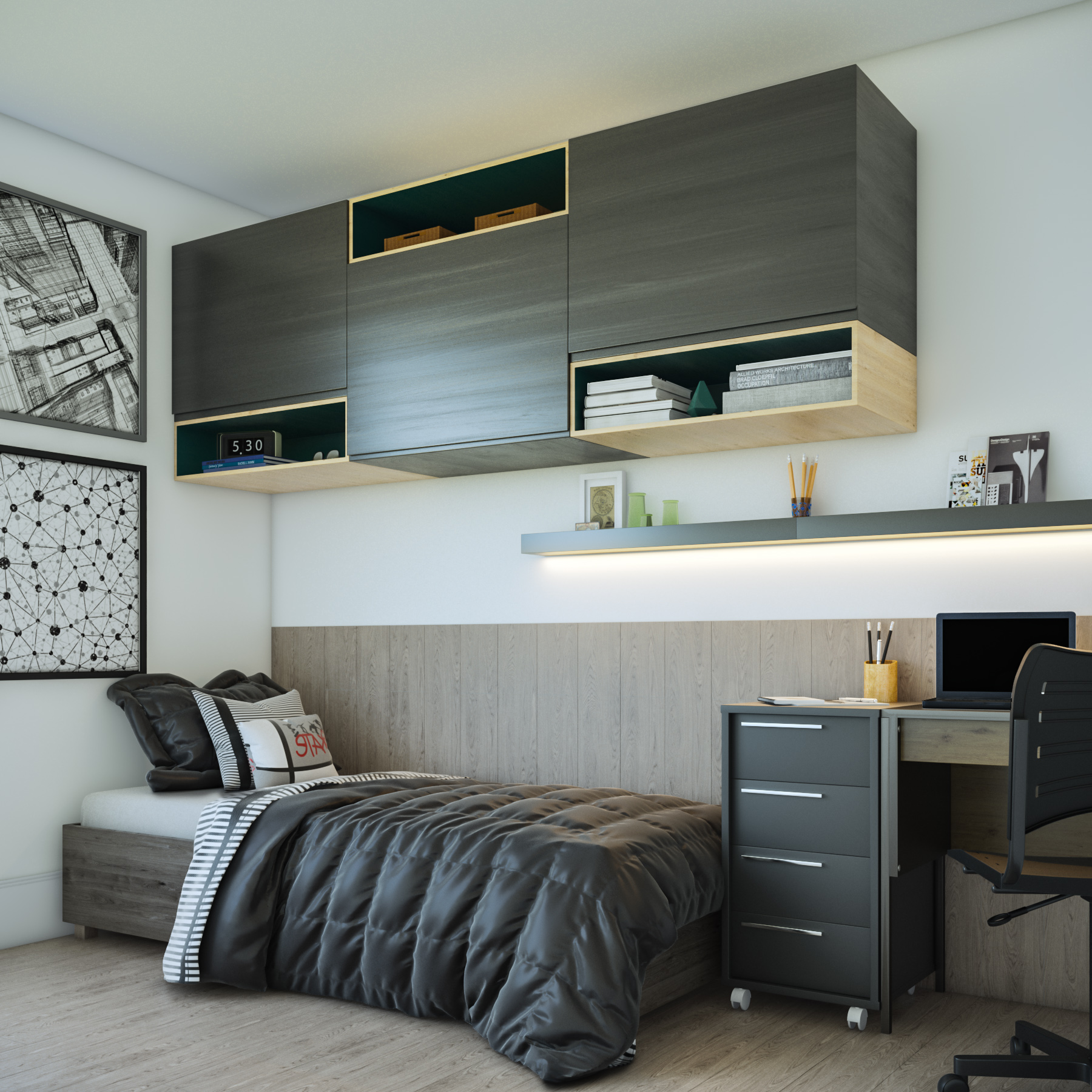 Guia Completo de Cores para Quarto Masculino: Tendências 2026 e Clássicos