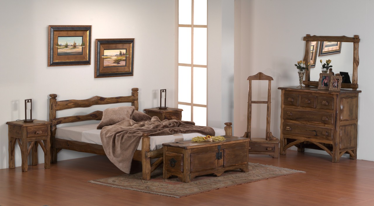 Como escolher a madeira ideal para móveis rústicos no quarto