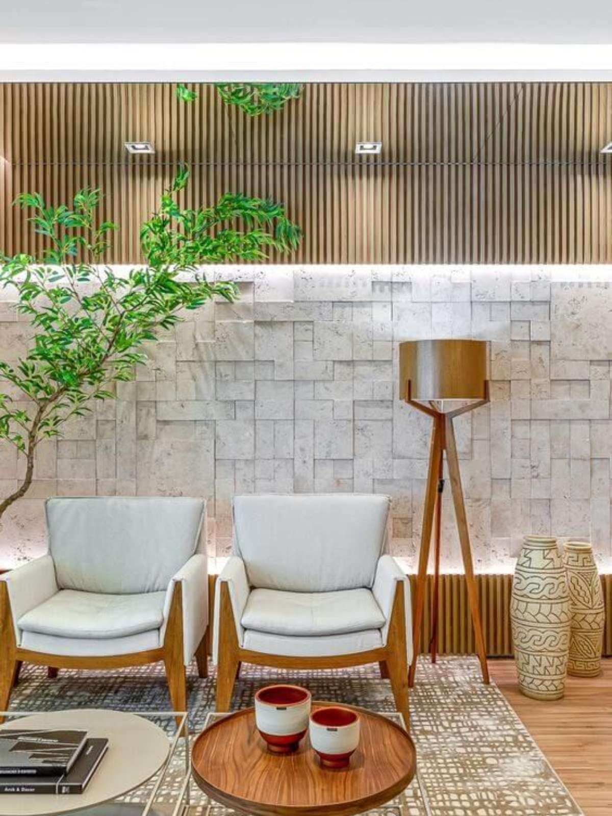 decoração de sala de espera