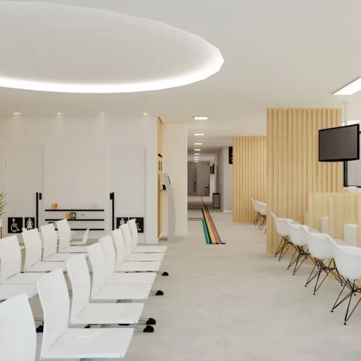 decoração de sala de espera