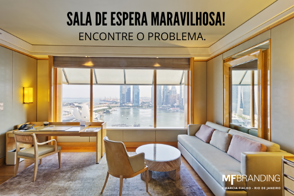 decoração de sala de espera