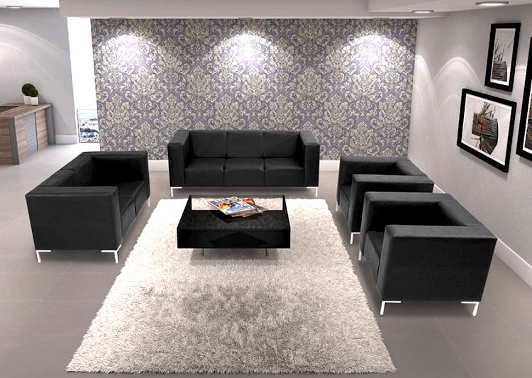 decoração de sala de espera