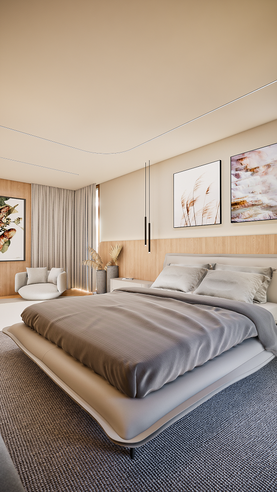 Iluminação Indireta: O Segredo para um Quarto Aconchegante