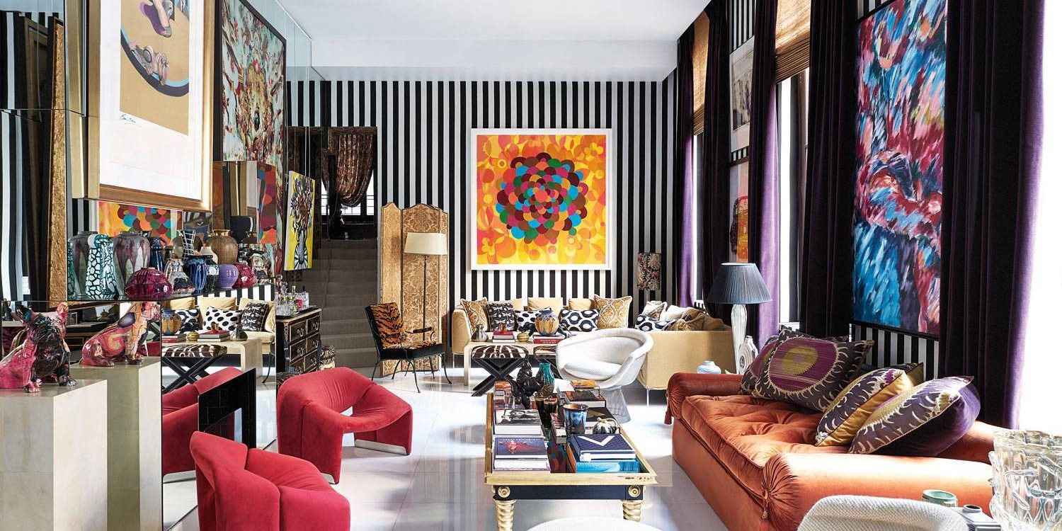 decoração maximalista