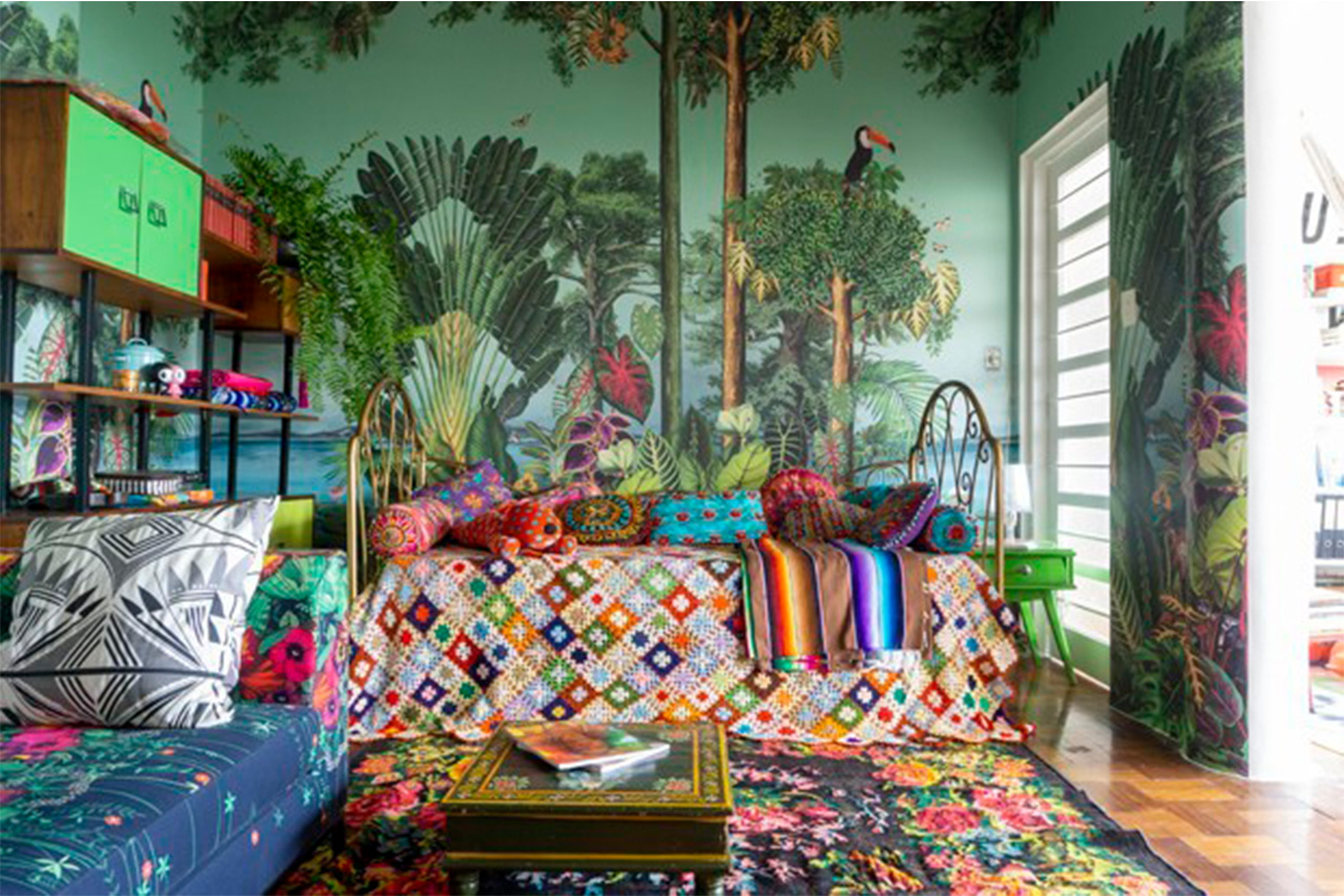 Maximalismo no Quarto: Dicas para um Ambiente Cheio de Personalidade