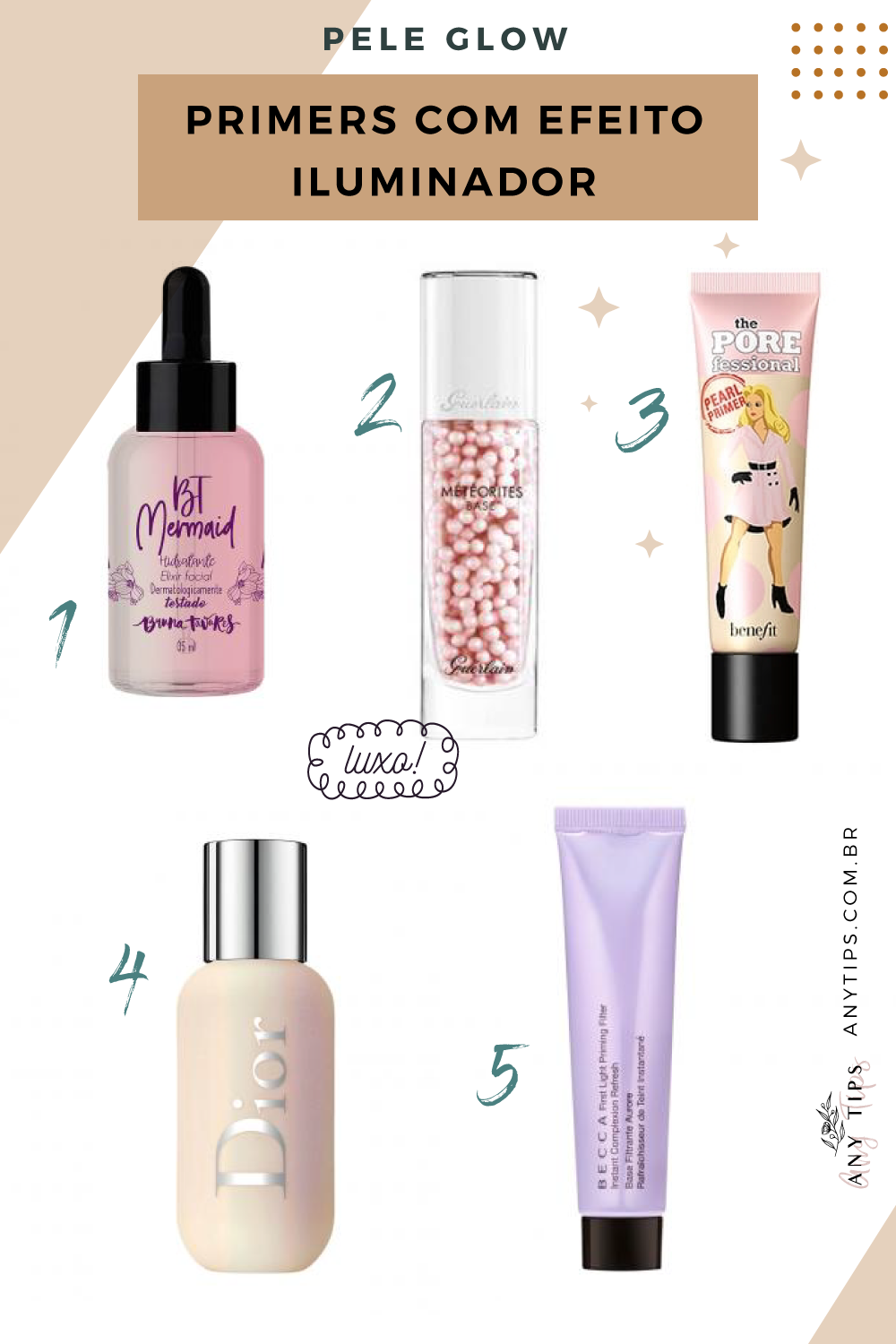 Maquiagem Glow para Iniciantes: Produtos Essenciais e Aplicação