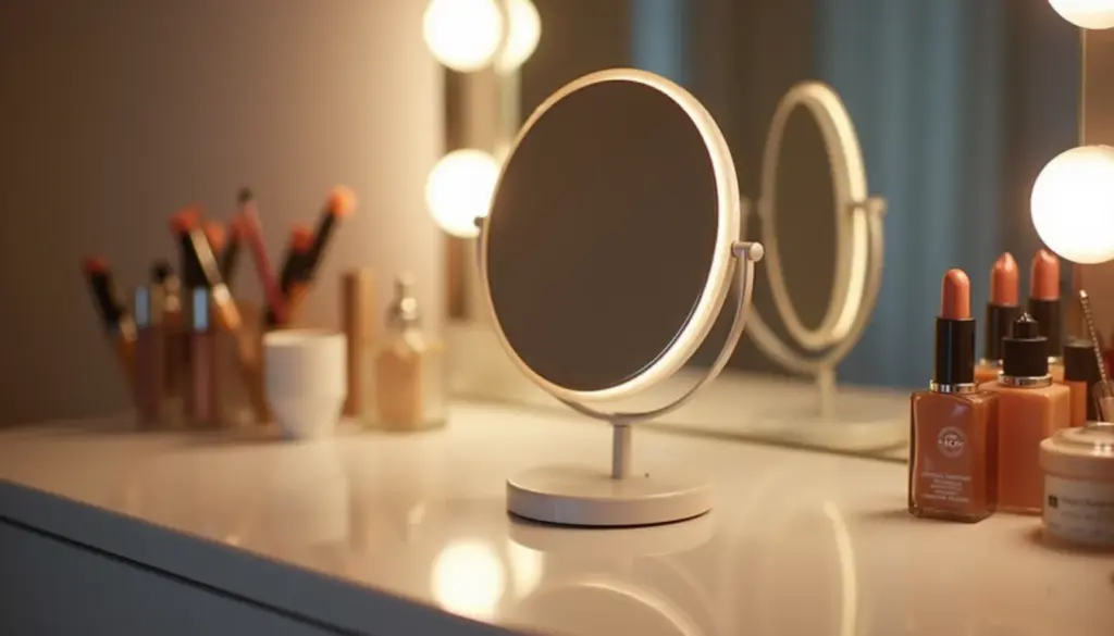 Seu Espelho Camarim de Mesa: O Segredo Para Uma Make Perfeita?