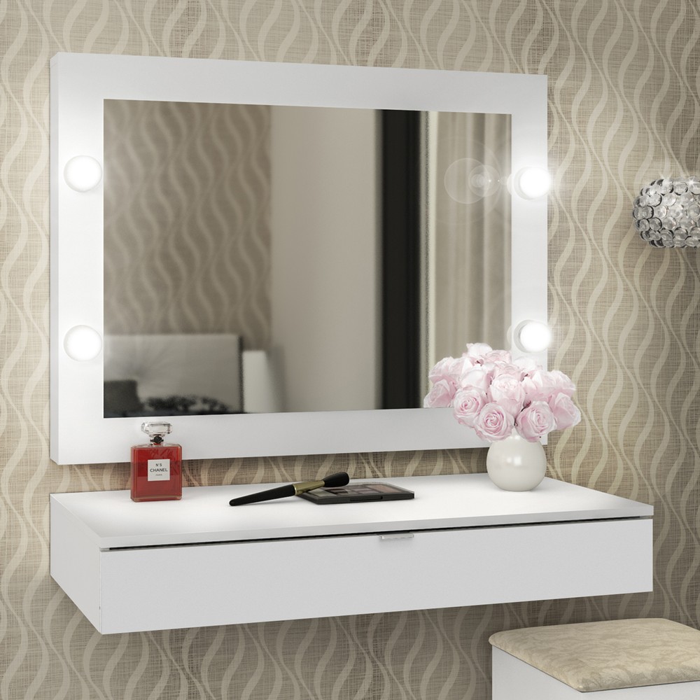 espelho camarim de mesa