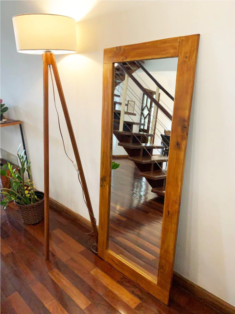 Espelho de corpo inteiro: Guia completo de tamanhos e estilos