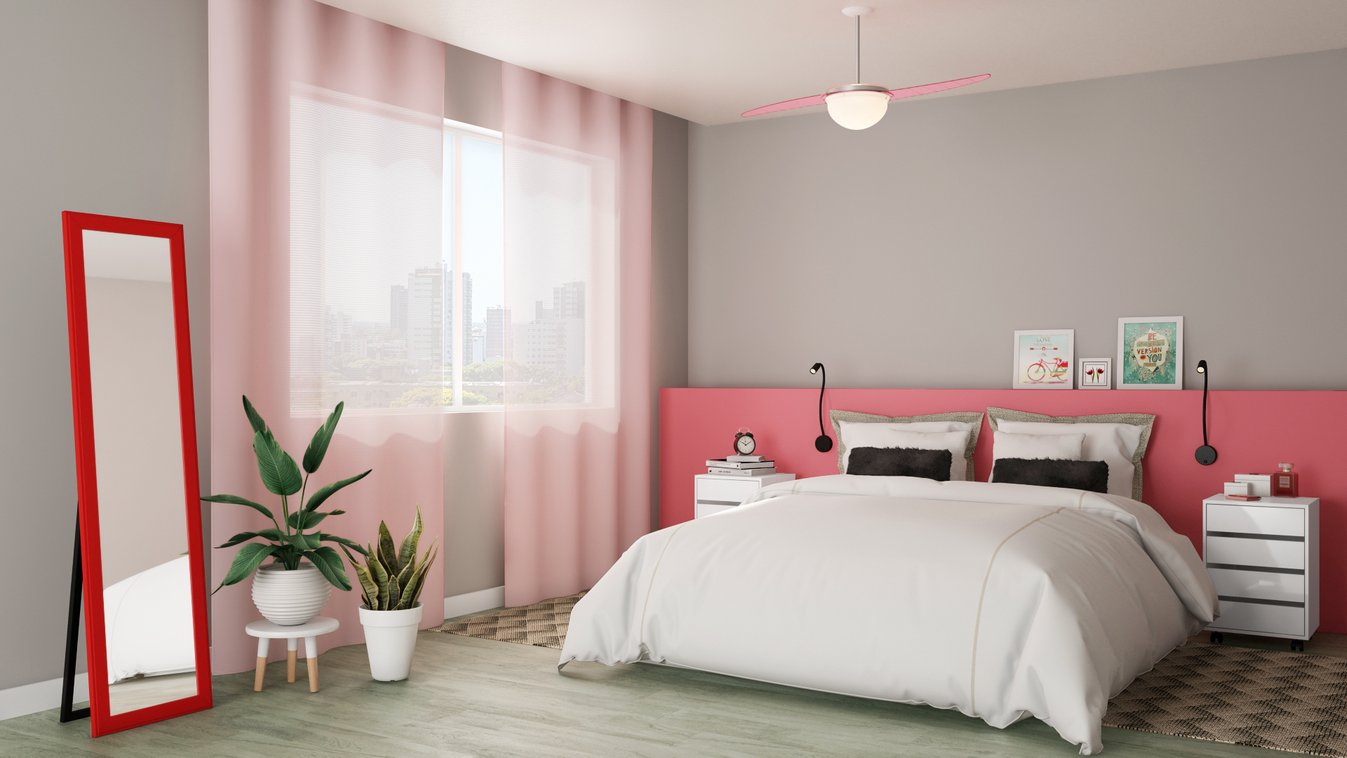 Guia de Estilos: Escolhendo o Espelho Ideal para o Seu Quarto de Casal