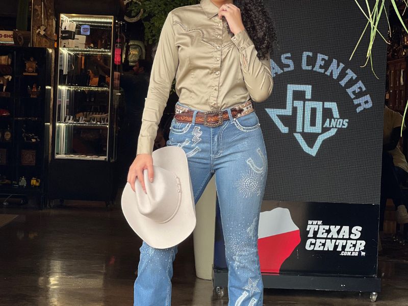 ideias de looks country feminino para rodeio