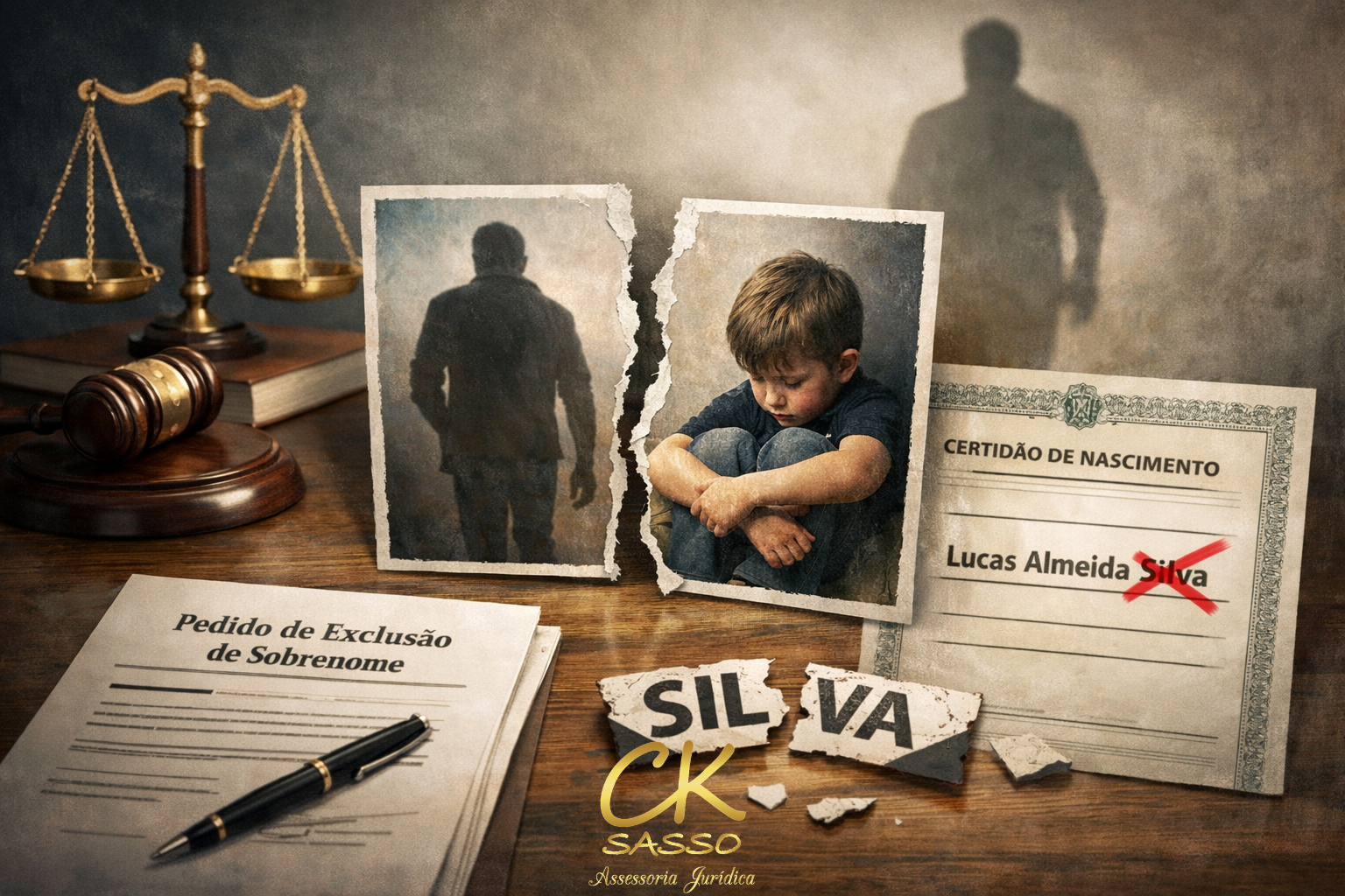 Exclusão de Sobrenome