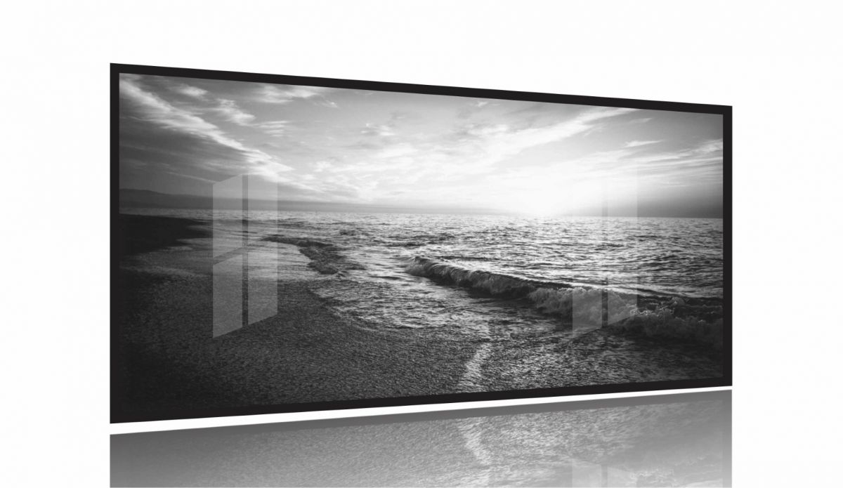 fotografias em preto e branco quarto