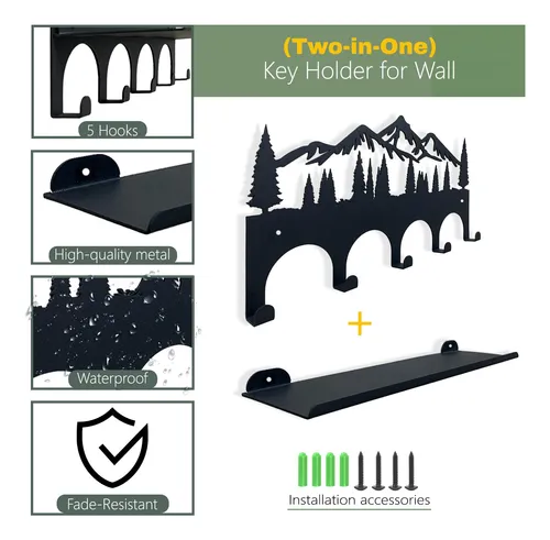 ganchos organizadores decorativos