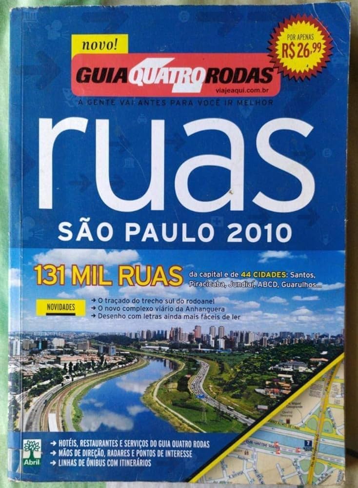 guia de ruas quatro rodas