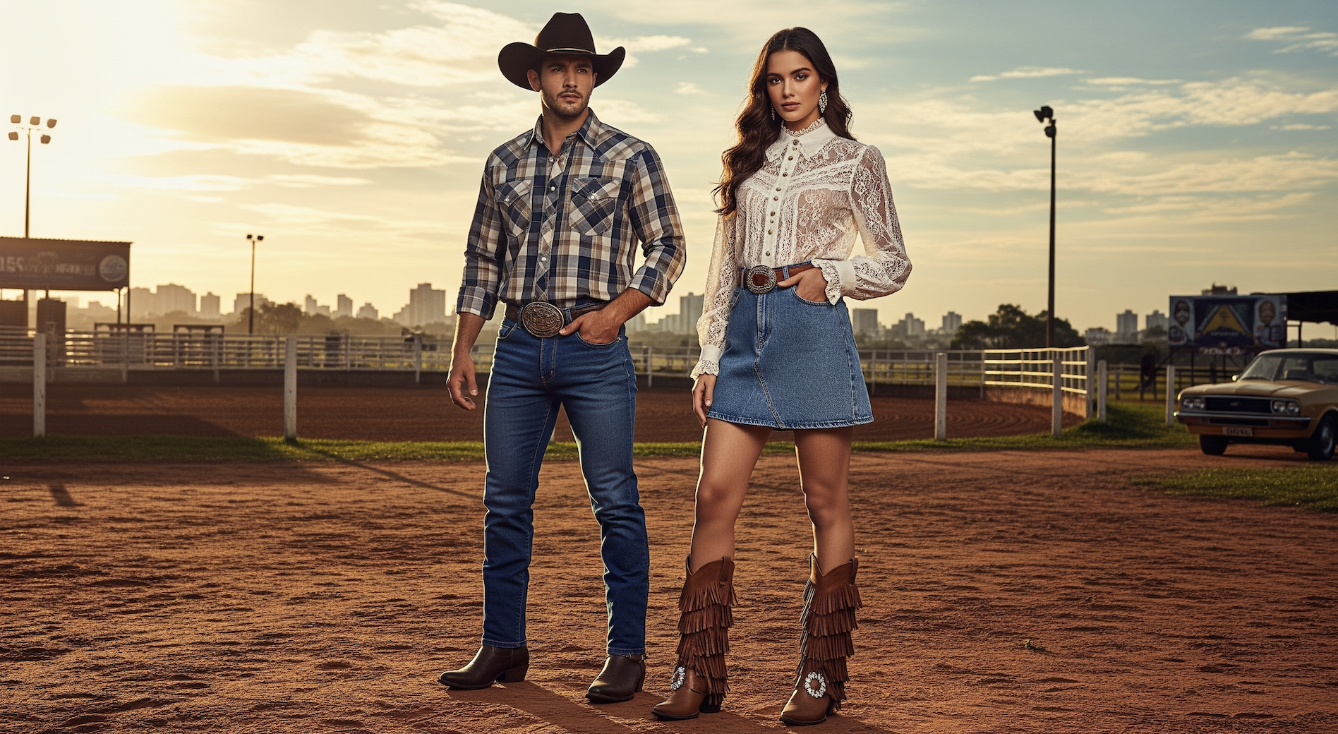 erros comuns ao montar look country rodeio