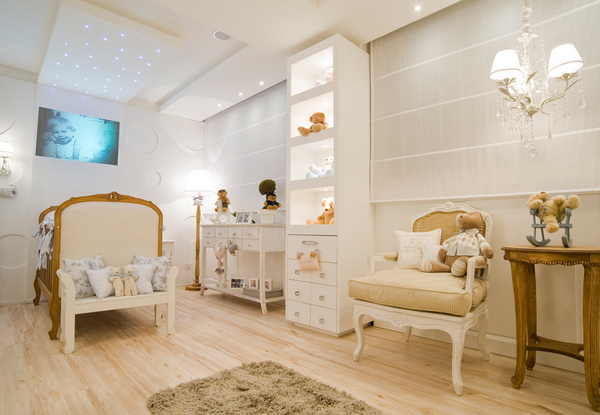 iluminação para quarto de bebê