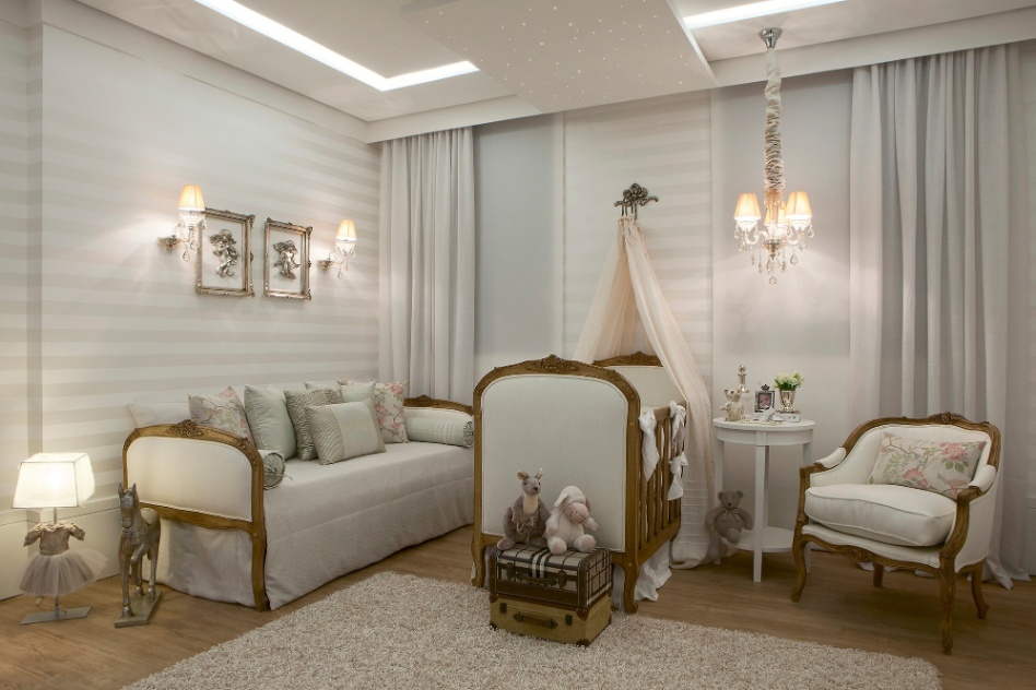 iluminação para quarto de bebê