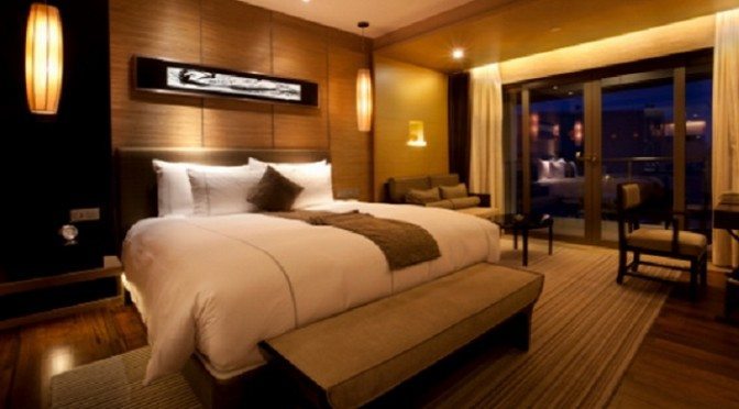 iluminação quente para quarto