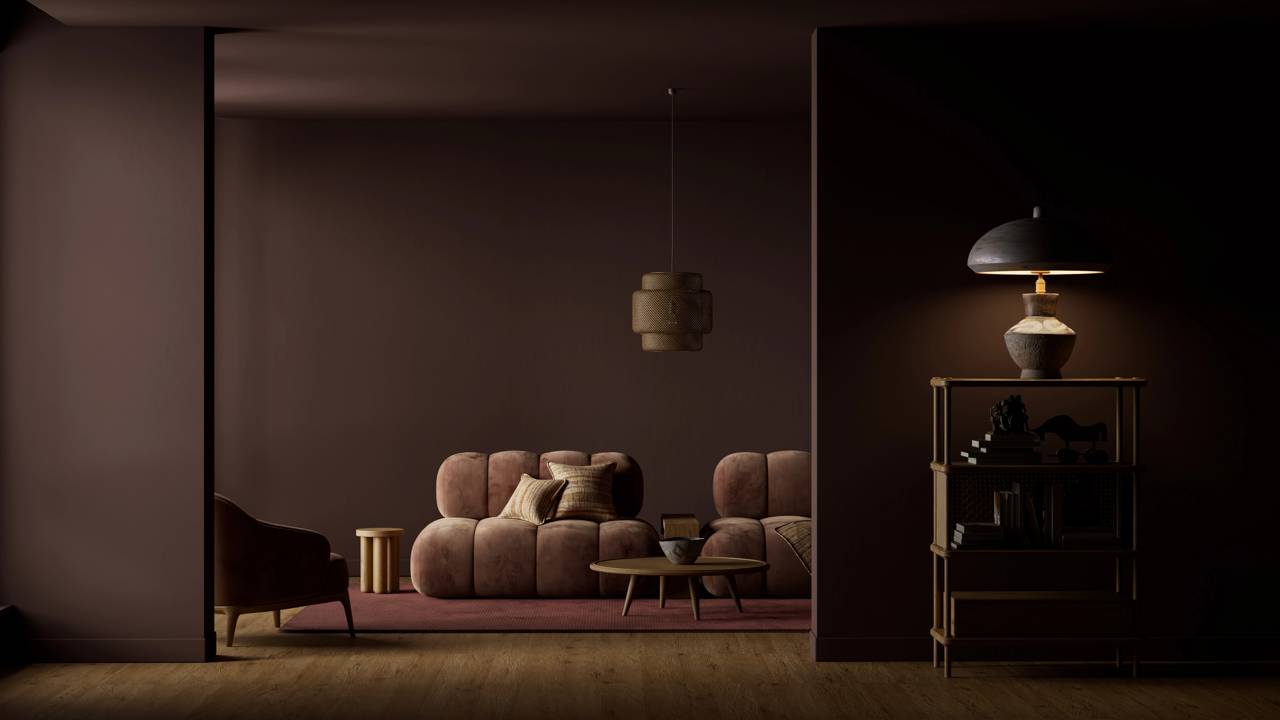 iluminação quente para quarto