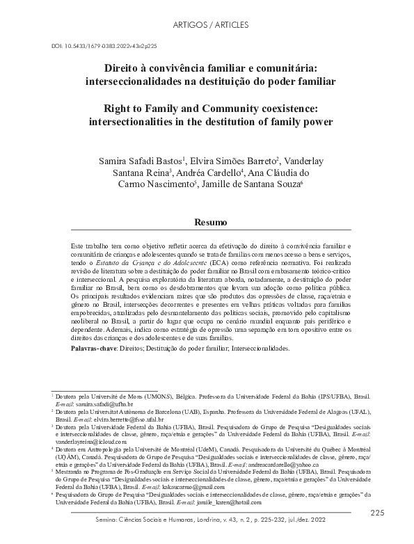 Direitos Reprodutivos e Interseccionalidade: Garantindo a Autonomia Familiar