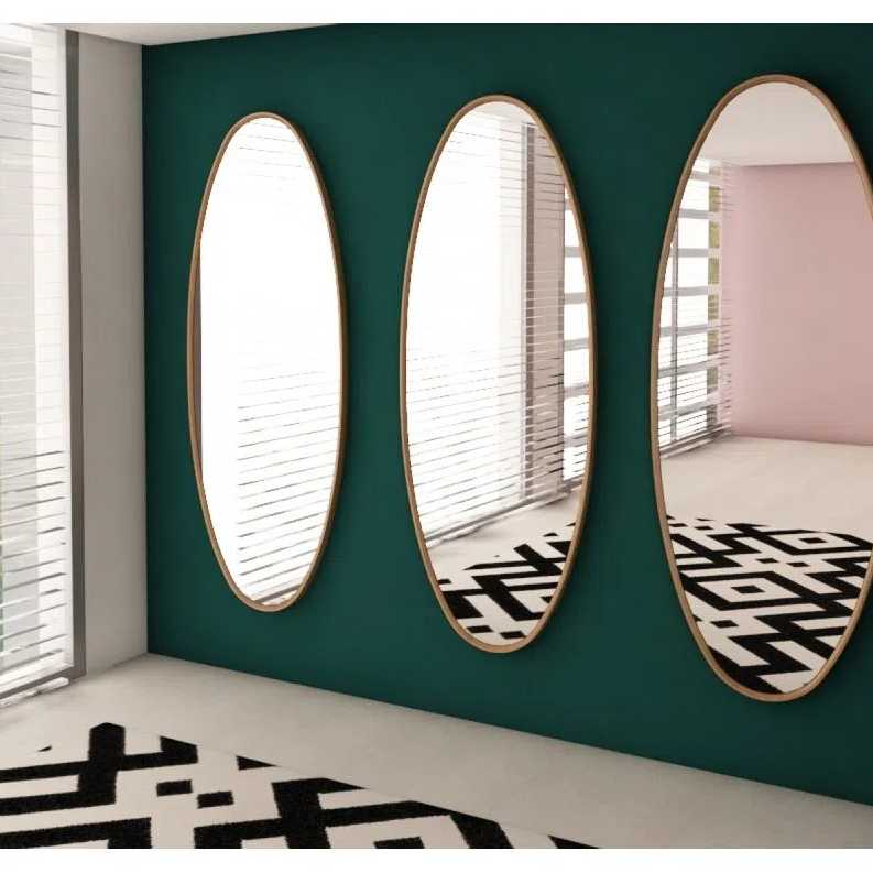 jogo de espelhos decorativos