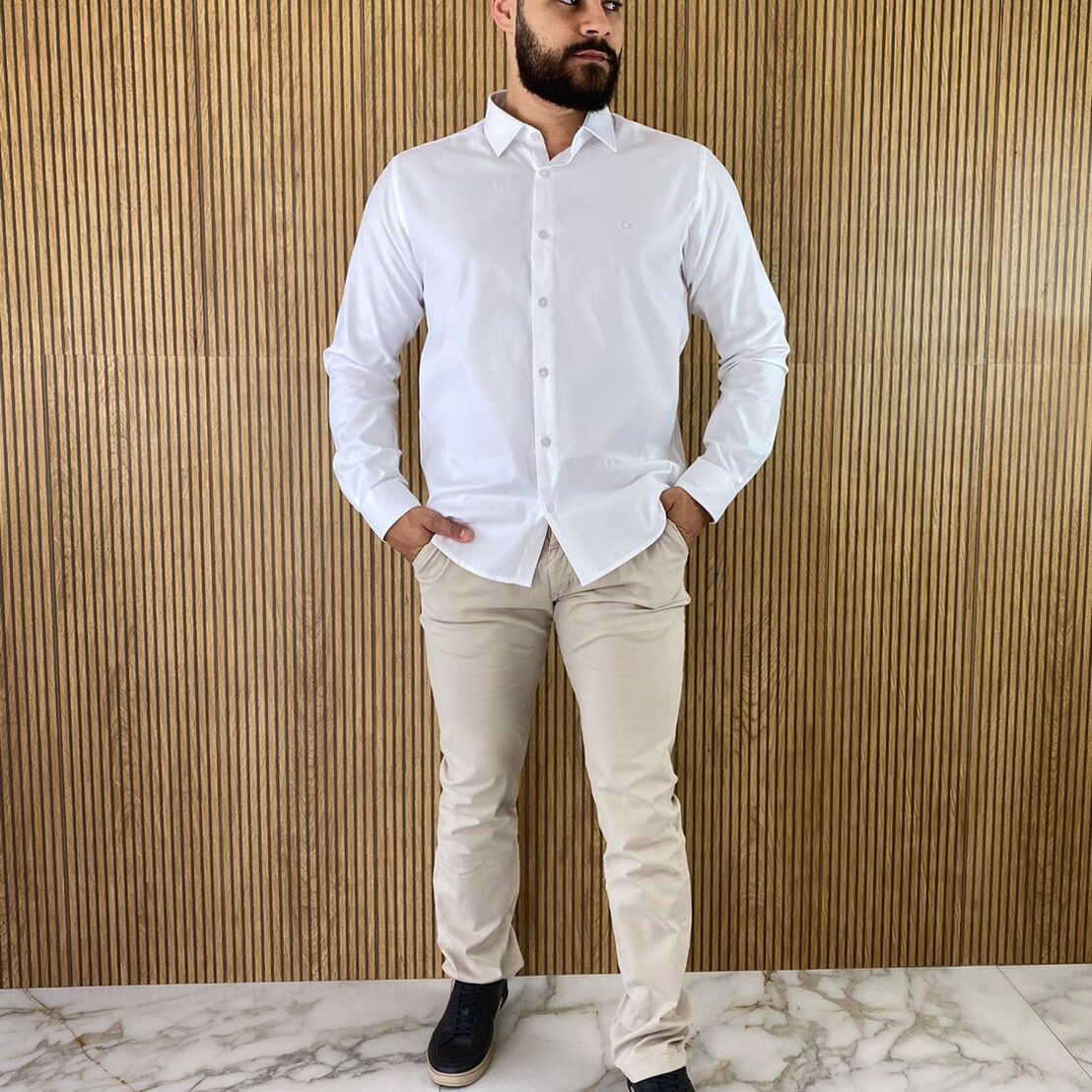 looks com calça branca masculina