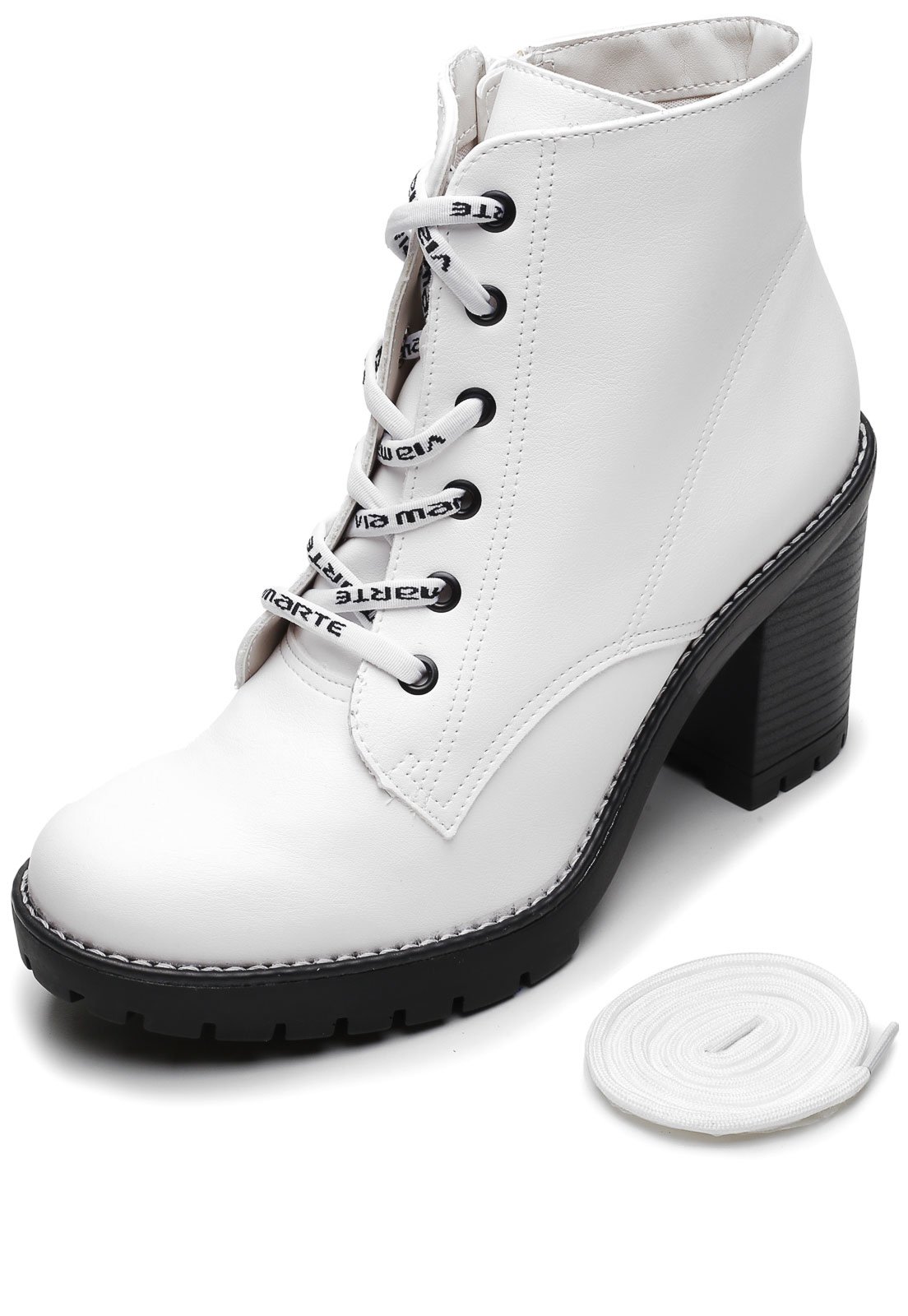 looks com coturno branco