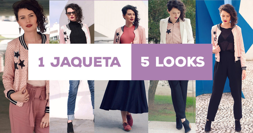 looks com jaqueta bomber