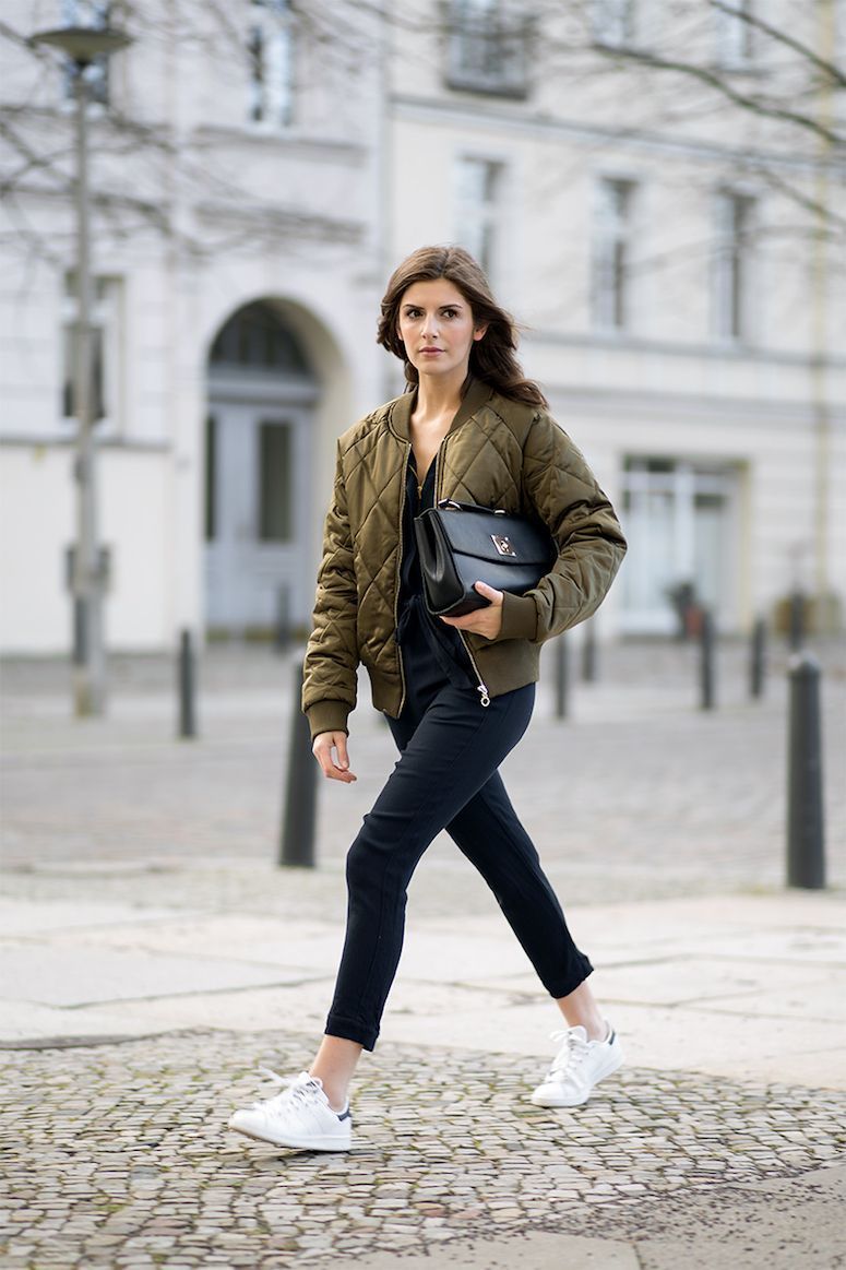 looks com jaqueta bomber