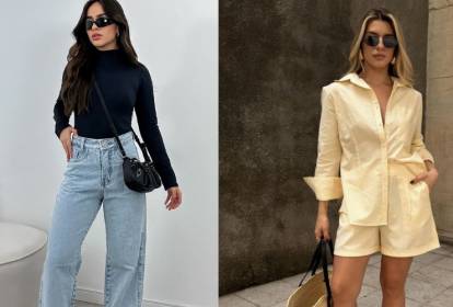 looks para parecer mais alta