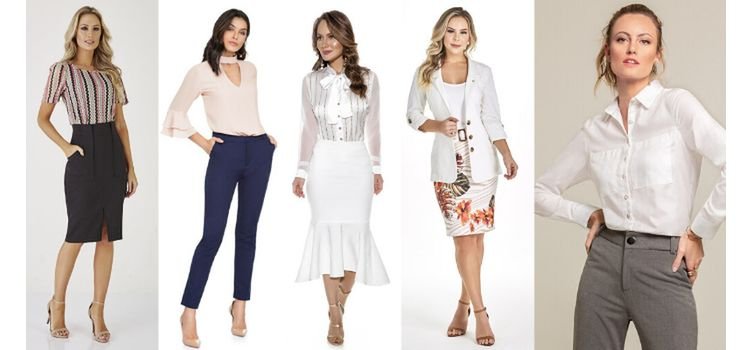 looks para quem trabalha em pé