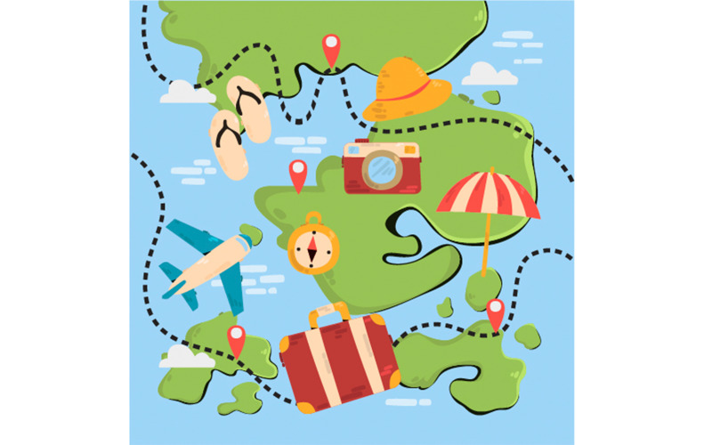 Mapas de Raspar e Pins: A Melhor Forma de Registrar Suas Aventuras