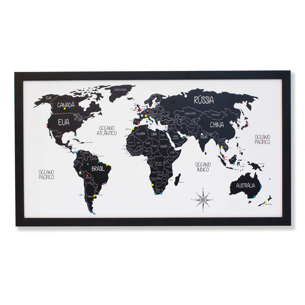 Mapas de Raspar e Pins: A Melhor Forma de Registrar Suas Aventuras