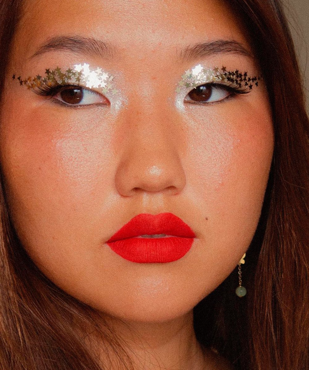 maquiagem para o natal e ano novo